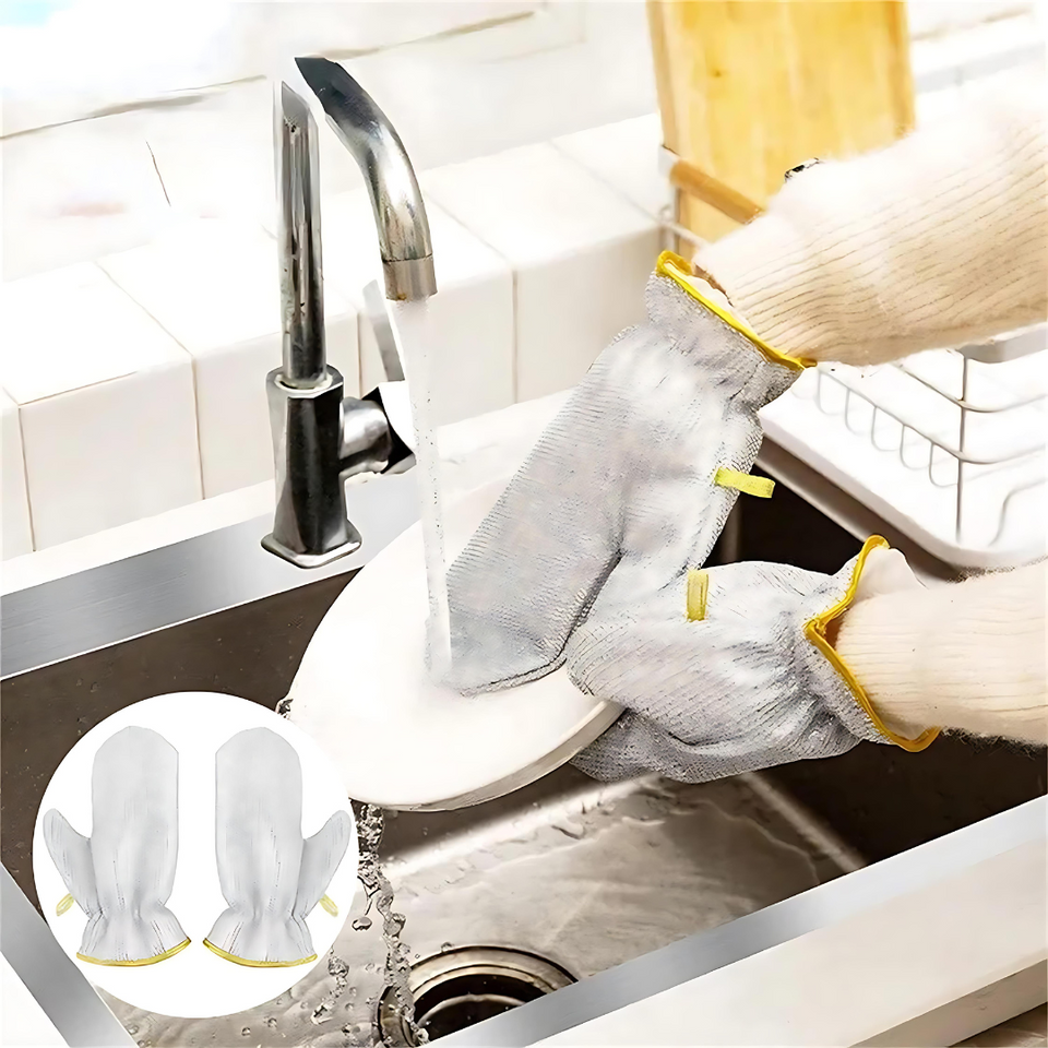 Steel Wire Dishwashing Gloves Buy 1 Get 1 Free (Pack of 2 Pair)