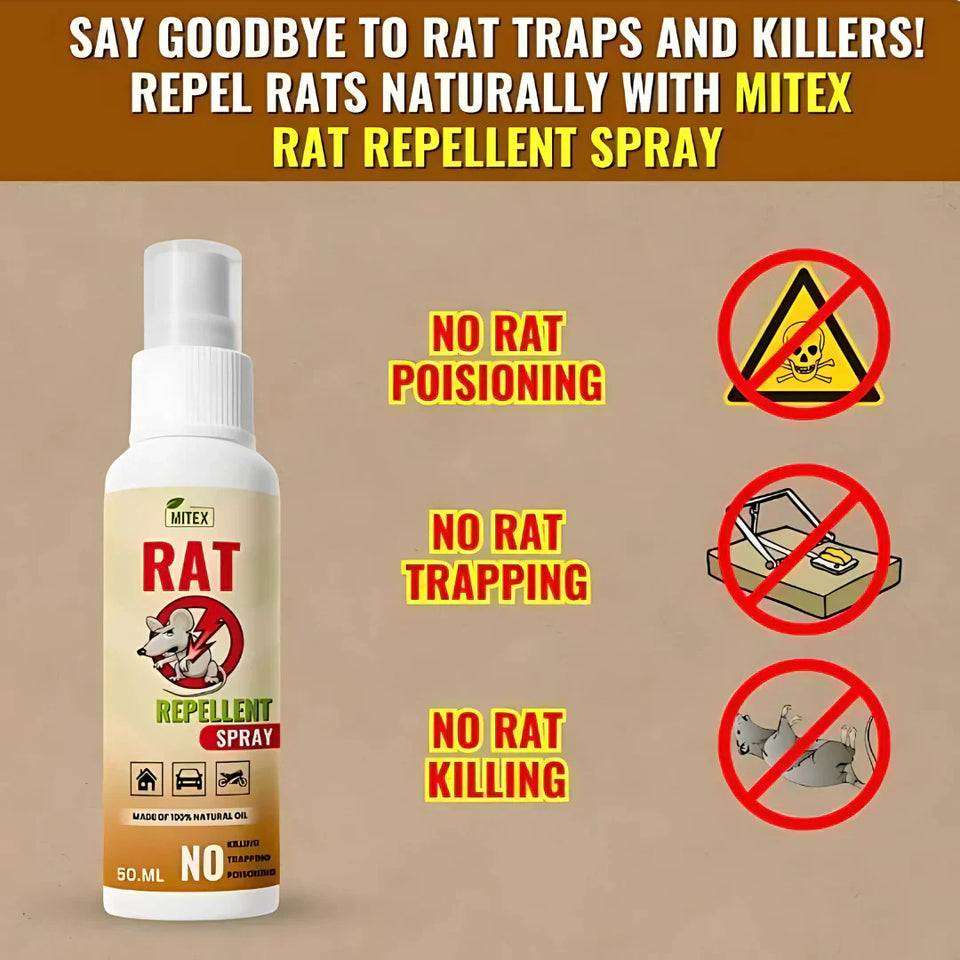 Rat Repellent Spray 50ML (Pack of 3)