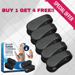 Sugar Control LI4 Acupressure Point Clip (BUY 1 GET 4 FREE !! ) (PACK OF 5)