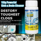 Powerful Sink and Drain Cleaner (Pack of 4)