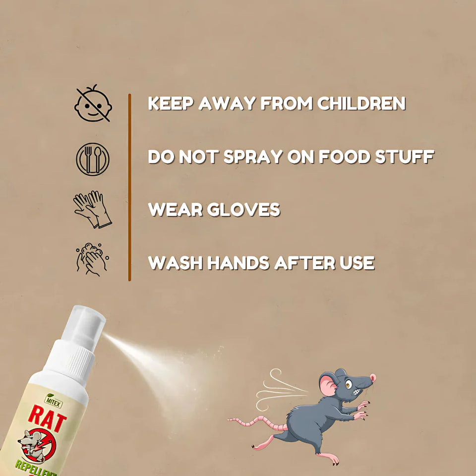 Rat Repellent Spray 50ML (Pack of 3)