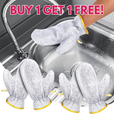 Steel Wire Dishwashing Gloves Buy 1 Get 1 Free (Pack of 2 Pair)