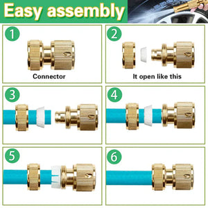 Brass Spray Nozzle - Heavy Duty Pressure Washer