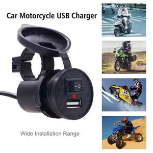 Waterproof Fast Mobile Charger for Bikes and Scooters