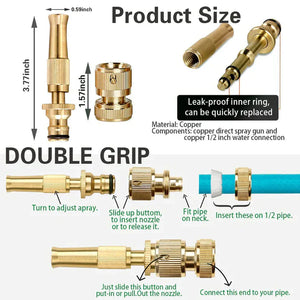 Brass Spray Nozzle - Heavy Duty Pressure Washer